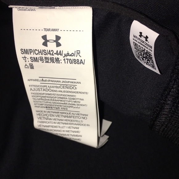 Under Armour UAS track jacket women’s bomber emblem sz Small - Picture 7 of 7